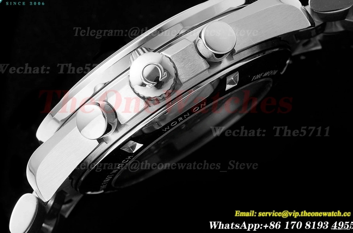 SS Speedmaster 41mm SS White A7750 RMF Dial Mod 0429